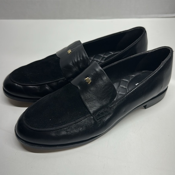 Birdies The Starling 20 Loafer Leather Suede Slip On Shoe Business Black Size 8 - Picture 4 of 11